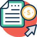 business and finance,dollar,file,document,invoice,cursor,online banking